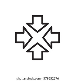 move icon illustration isolated vector sign symbol