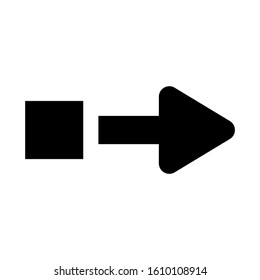 move icon isolated sign symbol vector illustration - high quality black style vector icons
