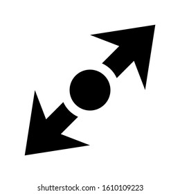 move icon isolated sign symbol vector illustration - high quality black style vector icons
