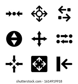 move icon isolated sign symbol vector illustration - Collection of high quality black style vector icons

