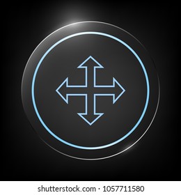 Move icon symbol