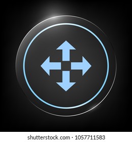 Move icon symbol