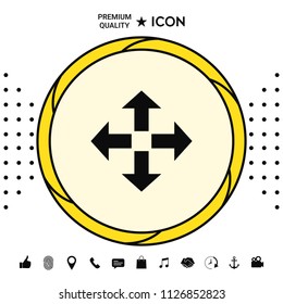 Move icon symbol