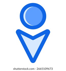 Move icon symbol. Vector illustration.