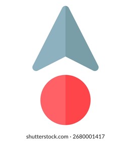 Mover símbolo de icono. Ilustración vectorial.