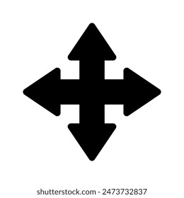 Symbol bewegen Vektorgrafik Symbol Design Illustration