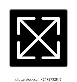 Move Icon Vector Symbol Design Illustration