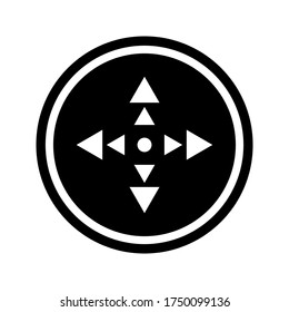 Move Out Icon. vector illustration. editable.