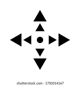 Icono De Salida. ilustración vectorial. modificable.