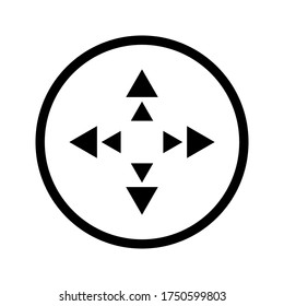 Icono De Salida. ilustración vectorial. modificable.