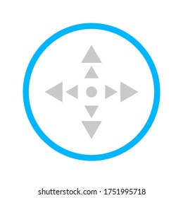 Icono De Salida. ilustración vectorial. modificable.