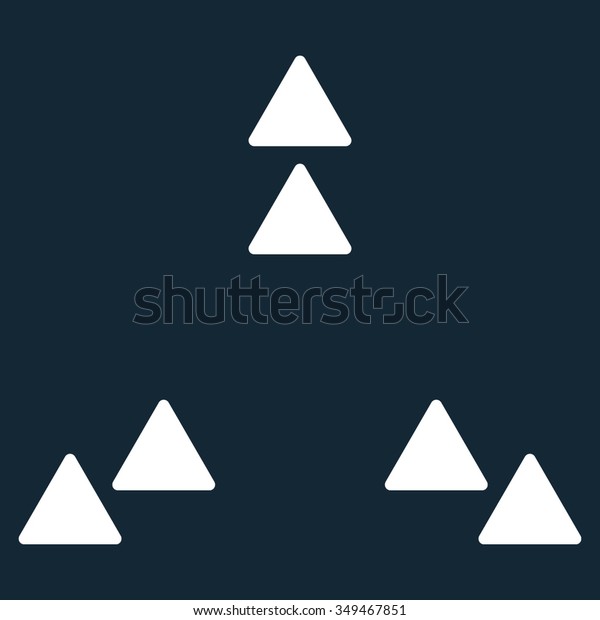 Move Out vector icon. Style is flat\
symbol, white color, rounded angles, dark blue\
background.