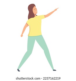 Mover el vector de dibujos animados del icono de terapia. Capacidades de estrés. Nube de personas
