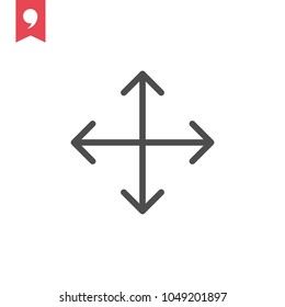 Move vector icon