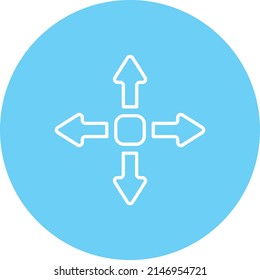 Move vector icon. Can be used for printing, mobile and web applications.