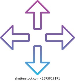 Move vector icon. Can be used for printing, mobile and web applications.