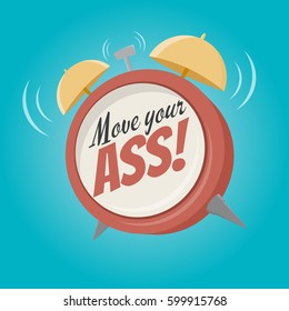 move your ass alarm clock