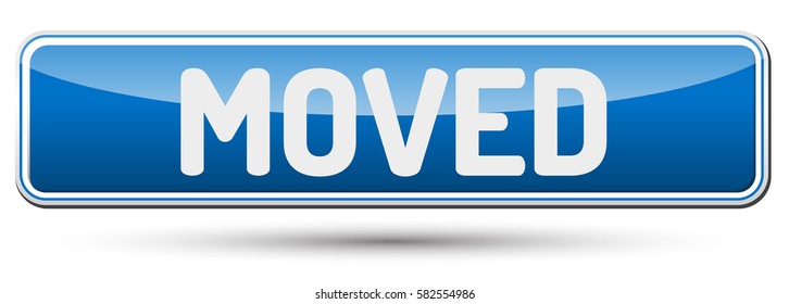 MOVED - Abstract beautiful button with text.