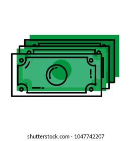 moved color economy bills cash money finance