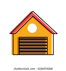 moved color garage store shop to market business