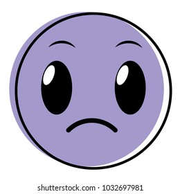 moved color sad face gesture emoji expression