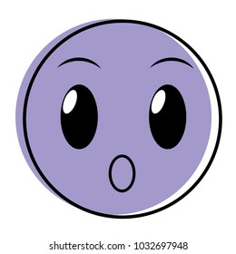 moved color shocked face gesture emoji expression