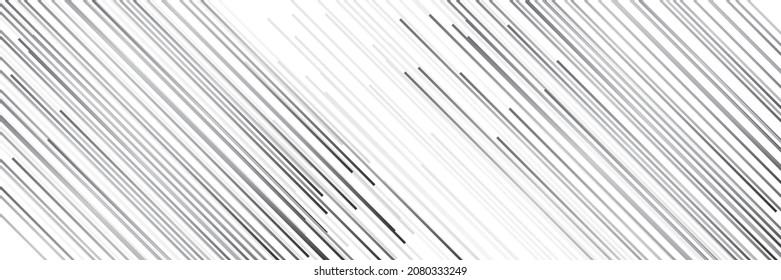Movement background. Diagonal dynamic futuristic lines. Poster element. Space backdrop. Abstract geometric banner. Vector illustration