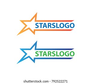 movement burst star logo vector