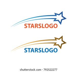 movement burst star logo vector