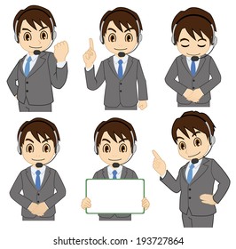Movement of male operator