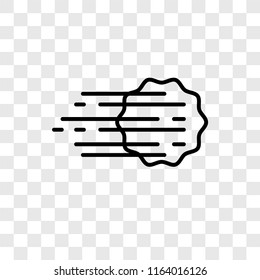 Movement vector icon isolated on transparent background, Movement logo concept