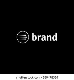 Movement vector logo design template