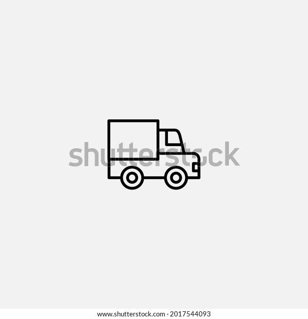 Mover truck icon sign vector,Symbol, logo\
illustration for web and\
mobile