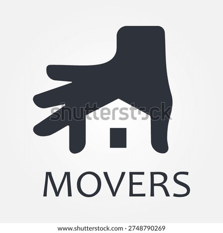 movers icon symbol illustration vector eps10 logo template design