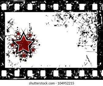 movie background with stars