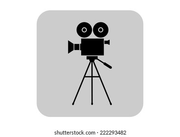  Movie camera icon