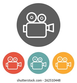 movie camera icon