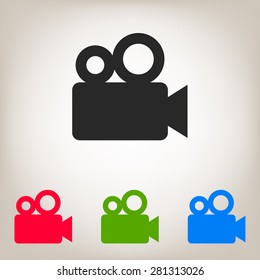 movie camera icon