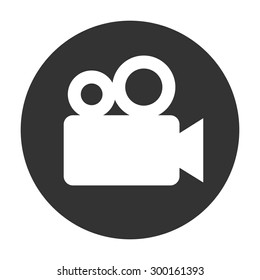 Movie camera icon.