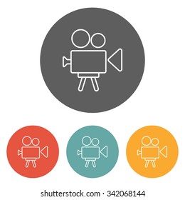movie camera icon