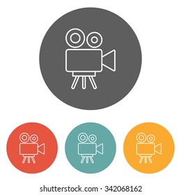 movie camera icon
