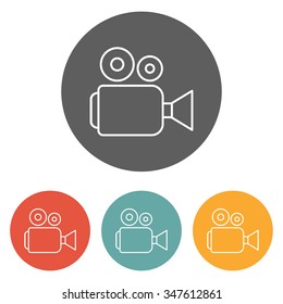 movie camera icon