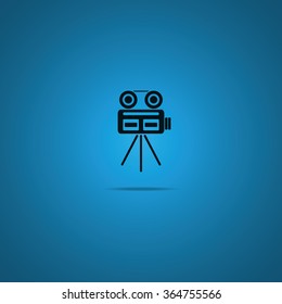 Movie camera icon.