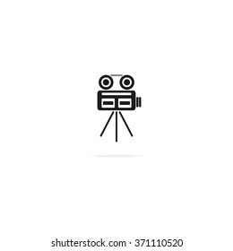 Movie camera icon.