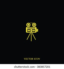 Movie camera icon.
