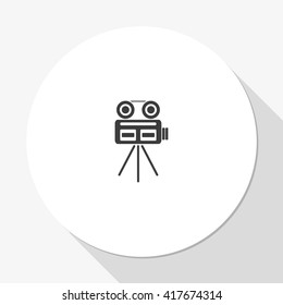 Movie camera icon.
