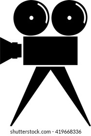 Movie camera icon