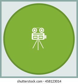 Movie camera icon.