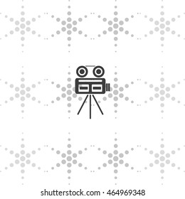 Movie camera icon.