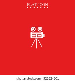 Movie camera icon.